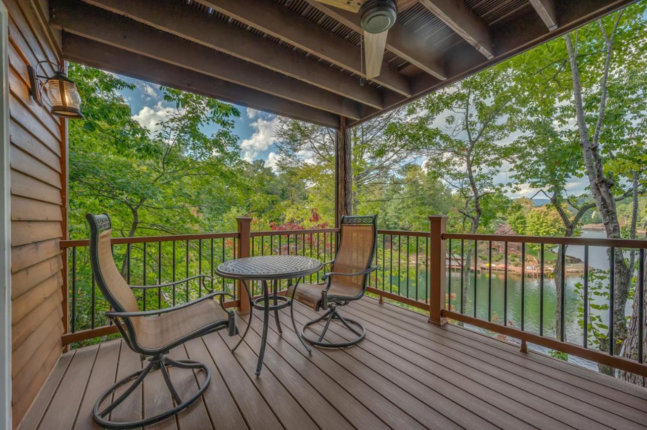 Russell'S Fort At White Oak Point: Historical Cabin On Lake Lure, Luxury, Direct Lake Access! Villa Exteriör bild